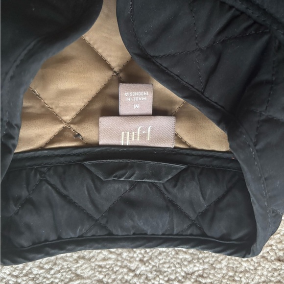 J. Jill Black Quilted Vests - Picture 4 of 6